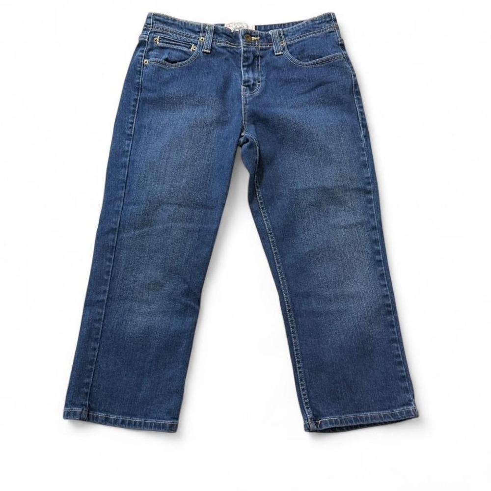 Vintage Y2K Levi Strauss Signature‎ Cropped Jeans, Women's Size 8